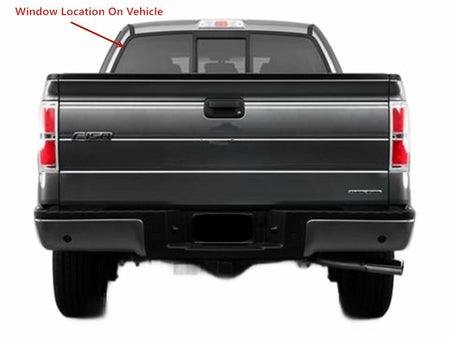 OEM Heated Sliding Back Window Glass Back Power Slider Compatible with Ford F150 Pickup 2004-2014 Models