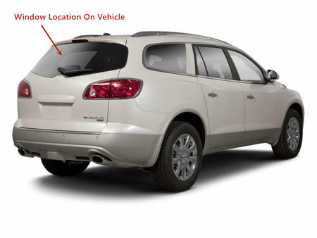 Heated Rear Back Window Back Glass Compatible with Buick Enclave 2008-2017 Models
