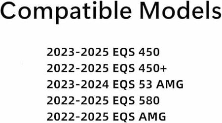 Laminated Driver Left Side Rear Door Window Door Glass Compatible with Mercedes Benz EQS (EQS 450, EQS 450+, EQS 53 AMG, EQS AMG) Sedan/Hatchback 2022-2025 Models