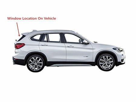 Heated Rear Back Window Back Glass Compatible with BMW X1 2016-2022 Models