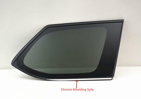 Chrome Style Passenger Right Side Quarter Window Quarter Glass Compatible with Toyota Grand Highlander 2024-2026 Models