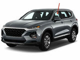Tempered Driver Left Side Front Door Window Door Glass Compatible with Hyundai Santa Fe 2019-2023 Models