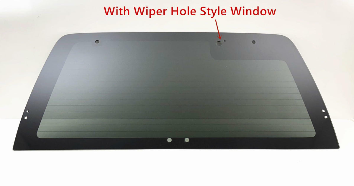 Privacy With Wiper Hole Style Heated Back LiftGate Window Back Glass Compatible with Chevrolet S10 Blazer 1991-1994/GMC Jimmy 1992-1994/GMC S15 Jimmy 1991/Oldsmobile Bravada 1991-1994 Models