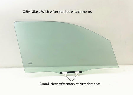OEM With Aftermarket Attachments Tempered Passenger Right Side Front Door Window Glass Compatible with Toyota Tacoma Pickup 2024-2026 Models