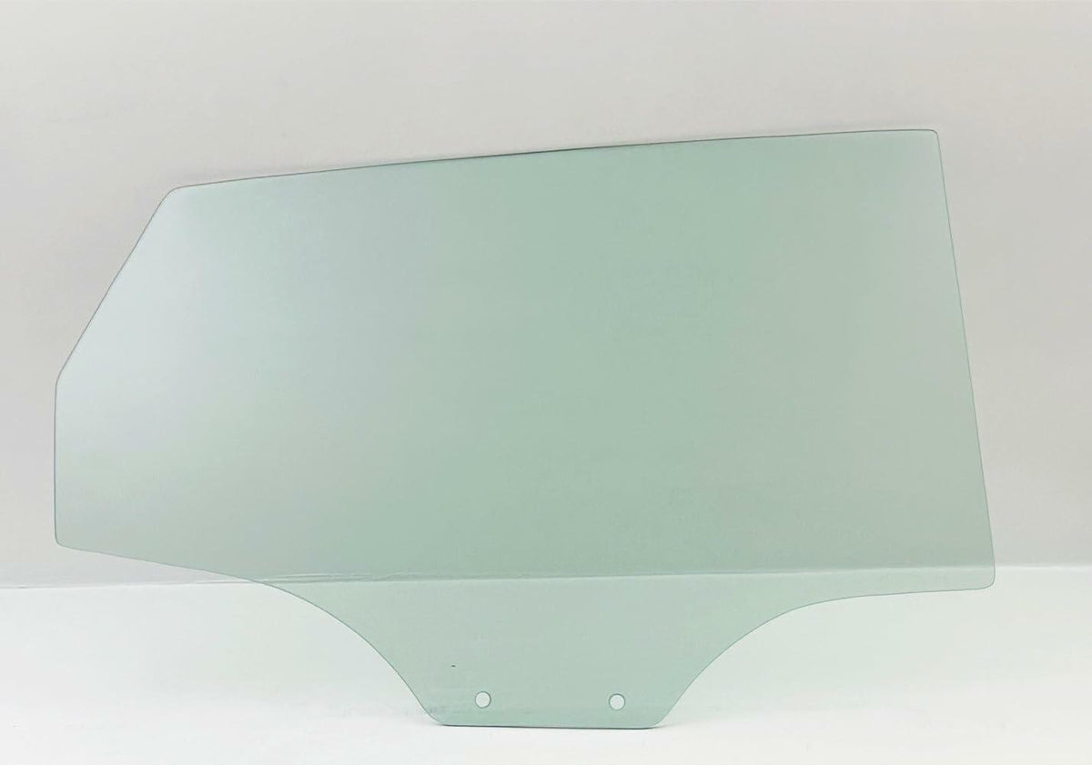 Passenger Right Side Rear Door Window Door Glass Compatible with Hyundai Accent Hatchback 2012-2017 Models