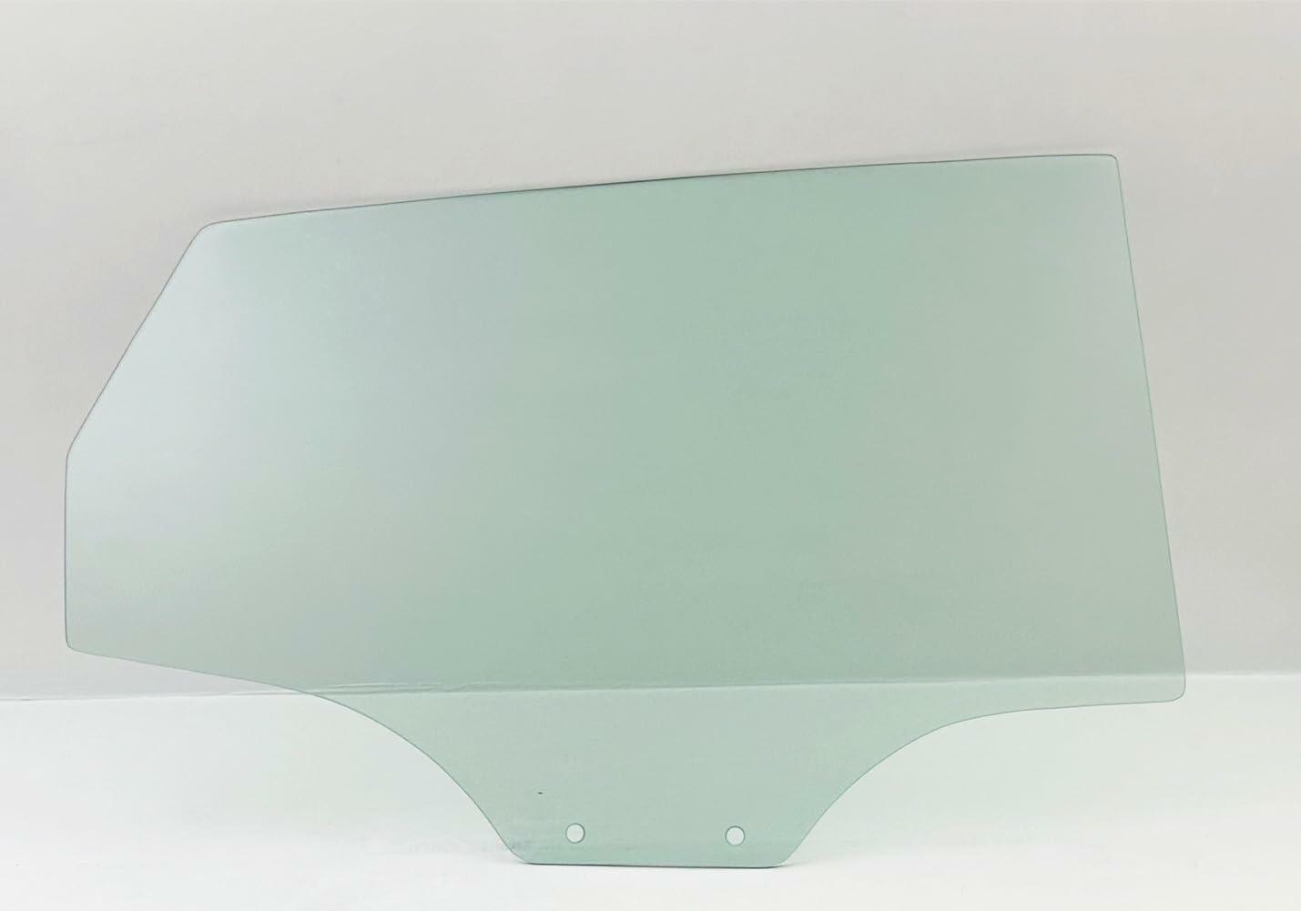 Passenger Right Side Rear Door Window Door Glass Compatible with Hyundai Accent Hatchback 2012-2017 Models