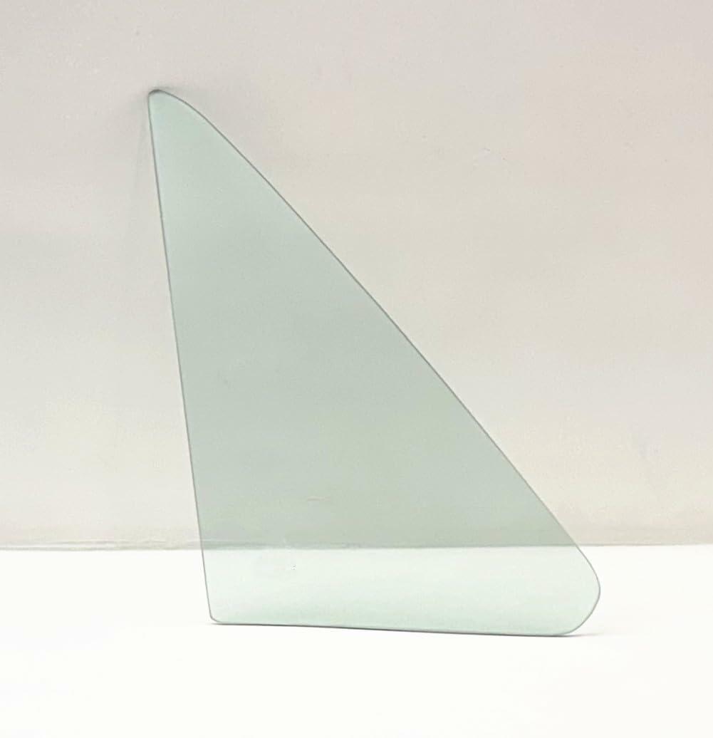 Stationary Tempered Passenger Right Side Front Vent Window Vent Glass Compatible with Volkswagen Cabriolet 1985-1993 / Rabbit Jetta 1975-1984 Models (Not For Rabbit Pikcup)