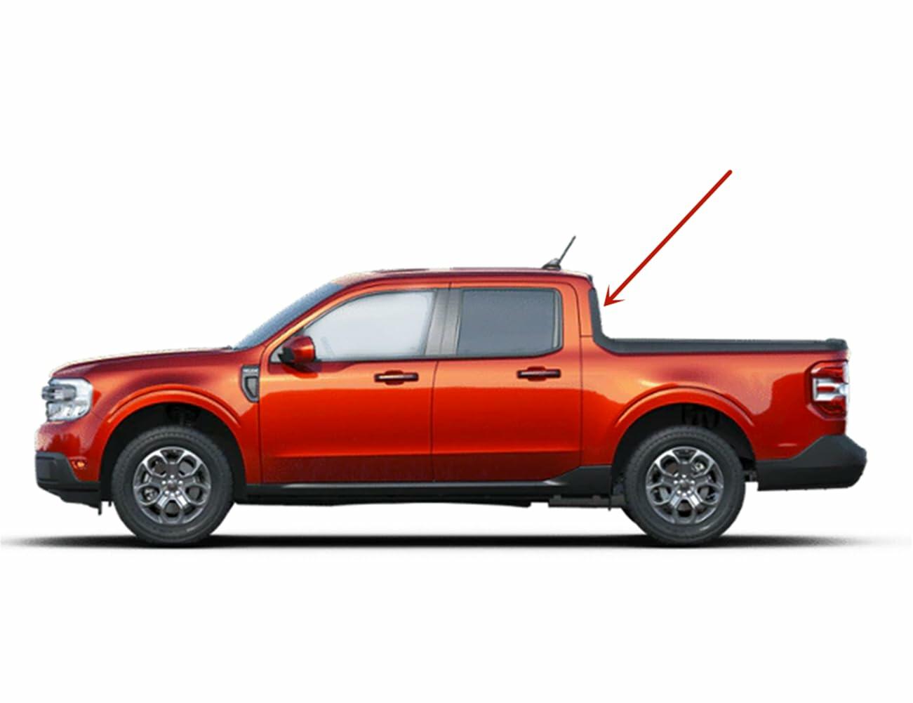 Stationary Rear Back Window Back Glass Compatible with Ford Maverick 2022-2026 Models