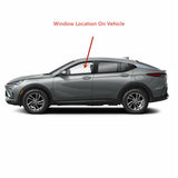 Tempered Driver Left Side Front Door Window Door Glass Compatible with Buick Envista 2024-2026 Models