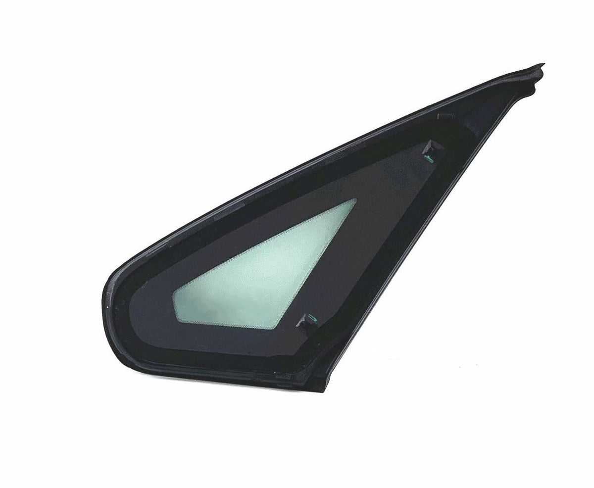 Tempered Driver Left Side Quarter Window Quarter Glass Compatible with Volvo S40 2005-2011 / S40 2.4L 2.5L 2004 Models (Not For 2004 S40 1.9L)