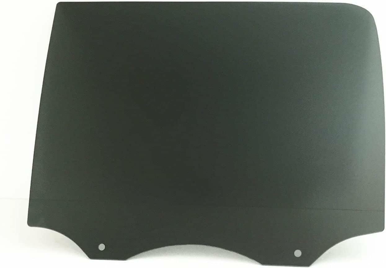 Driver Left Side Rear Door Window Door Glass Compatible with Ford Ford F150 4 Door Crew Cab 2015-2022 Models / F250 F350 F450 F550 4 Door Crew Cab 2017-2022 Models