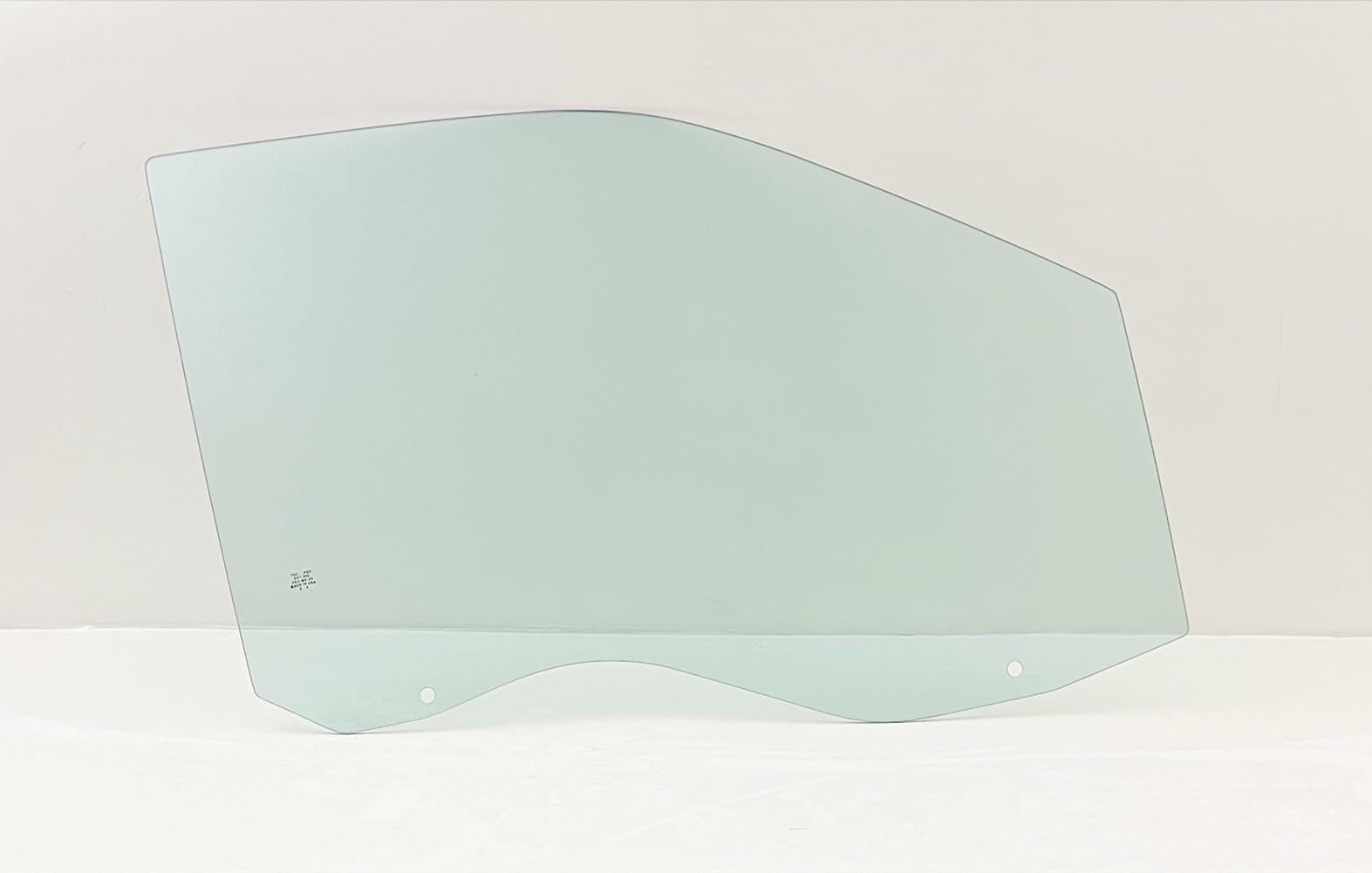 Tempered Passenger Right Side Front Door Window Door Glass Compatible with Ford F150 4-Door Crew Cab 2023-2026 Models