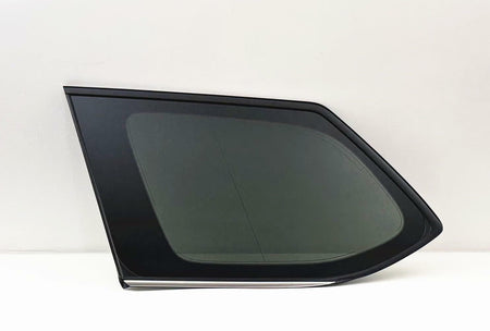 Chrome Style Driver Left Side Quarter Window Quarter Glass Compatible with Toyota Grand Highlander 2024-2026 Models