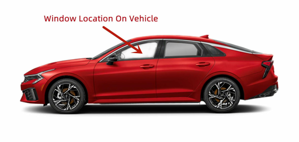 Laminated Driver Left Side Front Door Window Door Glass Compatible with Kia K5 2023-2026 Models
