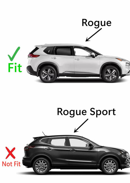 Tempered Passenger Right Side Rear Door Window Door Glass Compatible with Nissan Rogue 2021-2026 Models (Not For Rogue Sport)