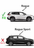 Tempered Passenger Right Side Rear Door Window Door Glass Compatible with Nissan Rogue 2021-2026 Models (Not For Rogue Sport)