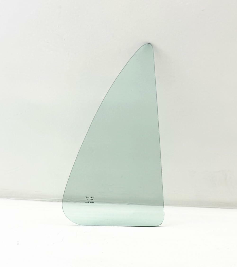 Clear Tempered Passenger Right Side Rear Vent Window Vent Glass Compatible with Toyota 4Runner 1996-2002 Models Glass Only