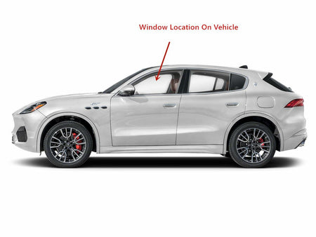 Laminated Driver Left Side Front Door Window Door Glass Compatible with Maserati Grecale 2023-2024 Models