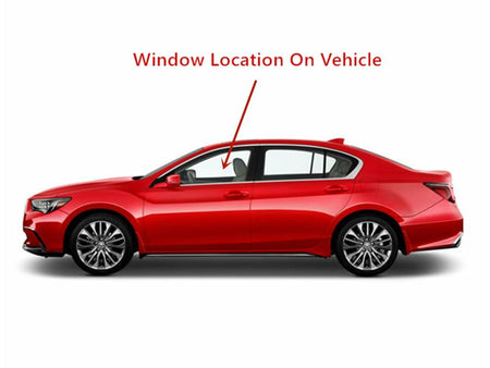 Laminated Driver Left Side Front Door Window Door Glass Compatible with Acura RLX 2014-2020 Models