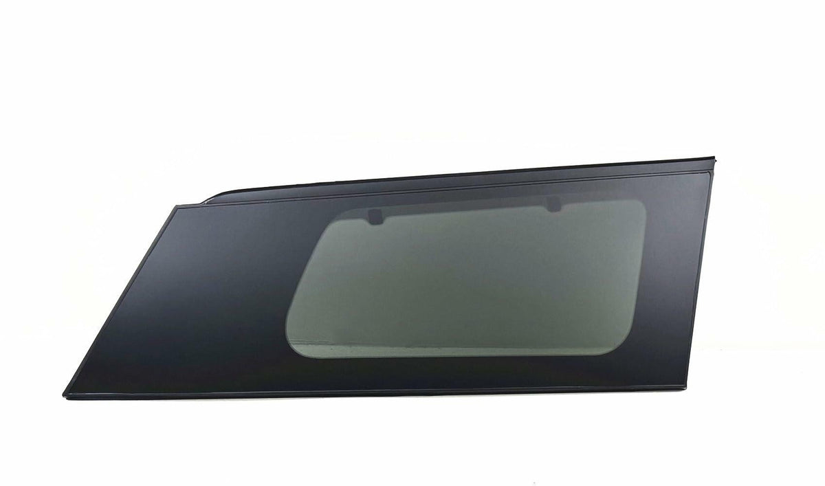 Black Moulding Style Passenger Right Side Quarter Window Glass Compatible with Kia Sedona 2015-2021 Models
