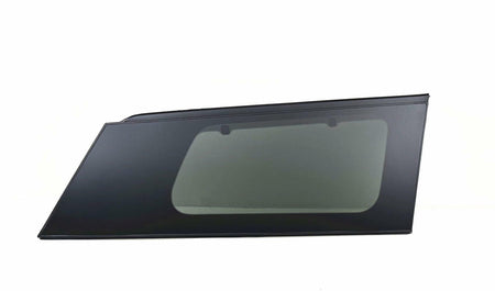 Black Moulding Style Passenger Right Side Quarter Window Glass Compatible with Kia Sedona 2015-2021 Models