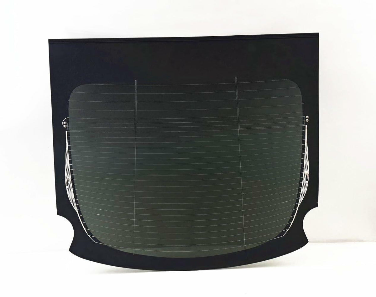 Heated Rear Liftgate Window Back Glass Compatible with Tesla Model X 2016-2025 (Only For Active Spoiler Models)