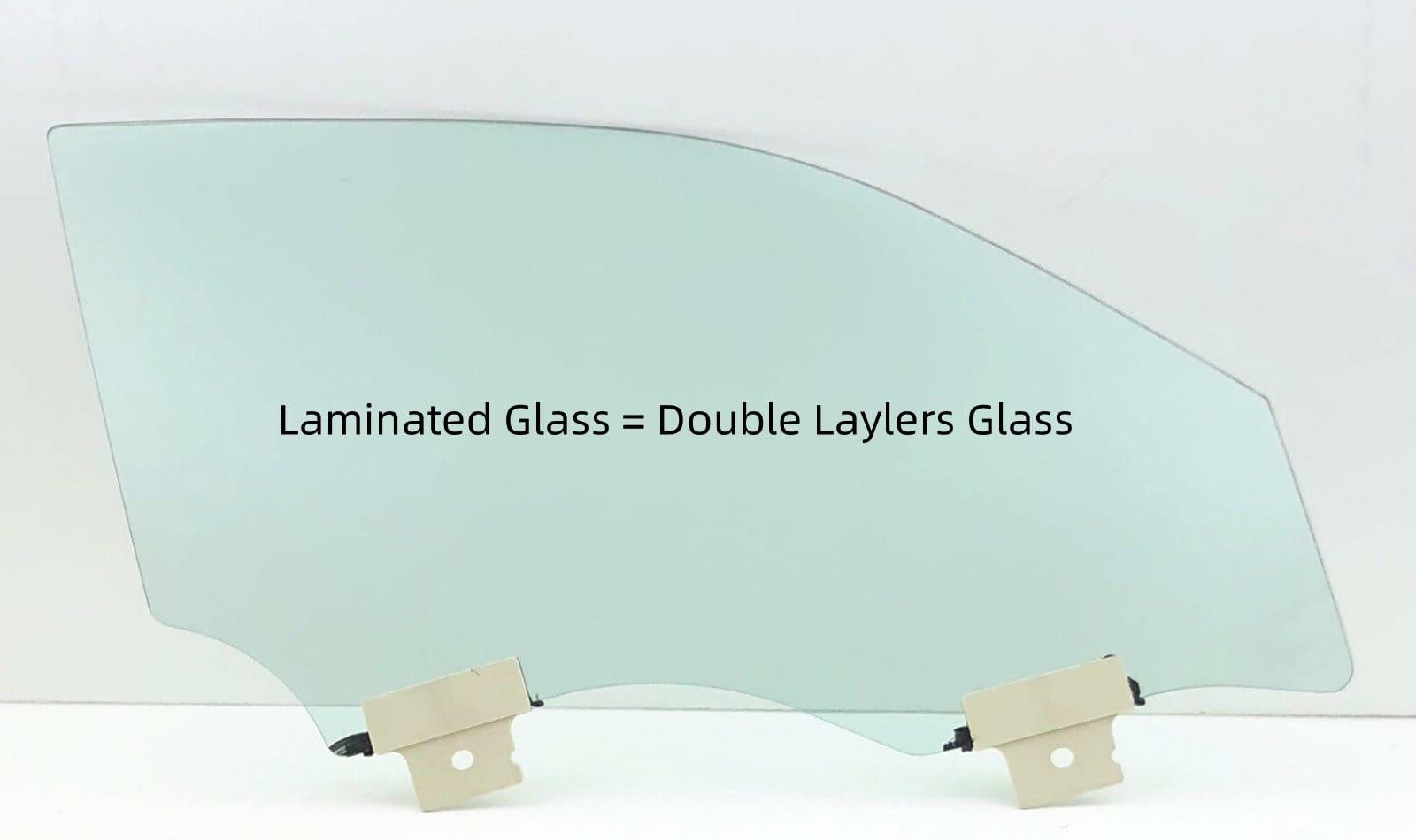 Laminated Passenger Right Side Front Door Window Door Glass Compatible with Dodge Charger 2011-2023 Models