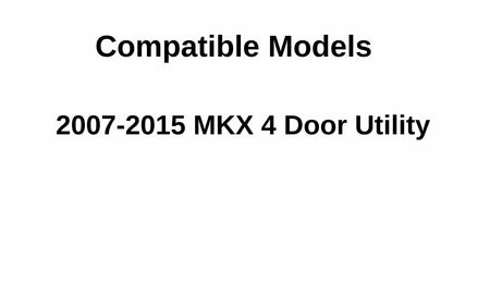 Heated Back Tailgate Window Back Glass Compatible with Lincoln MKX 2007-2015 Models