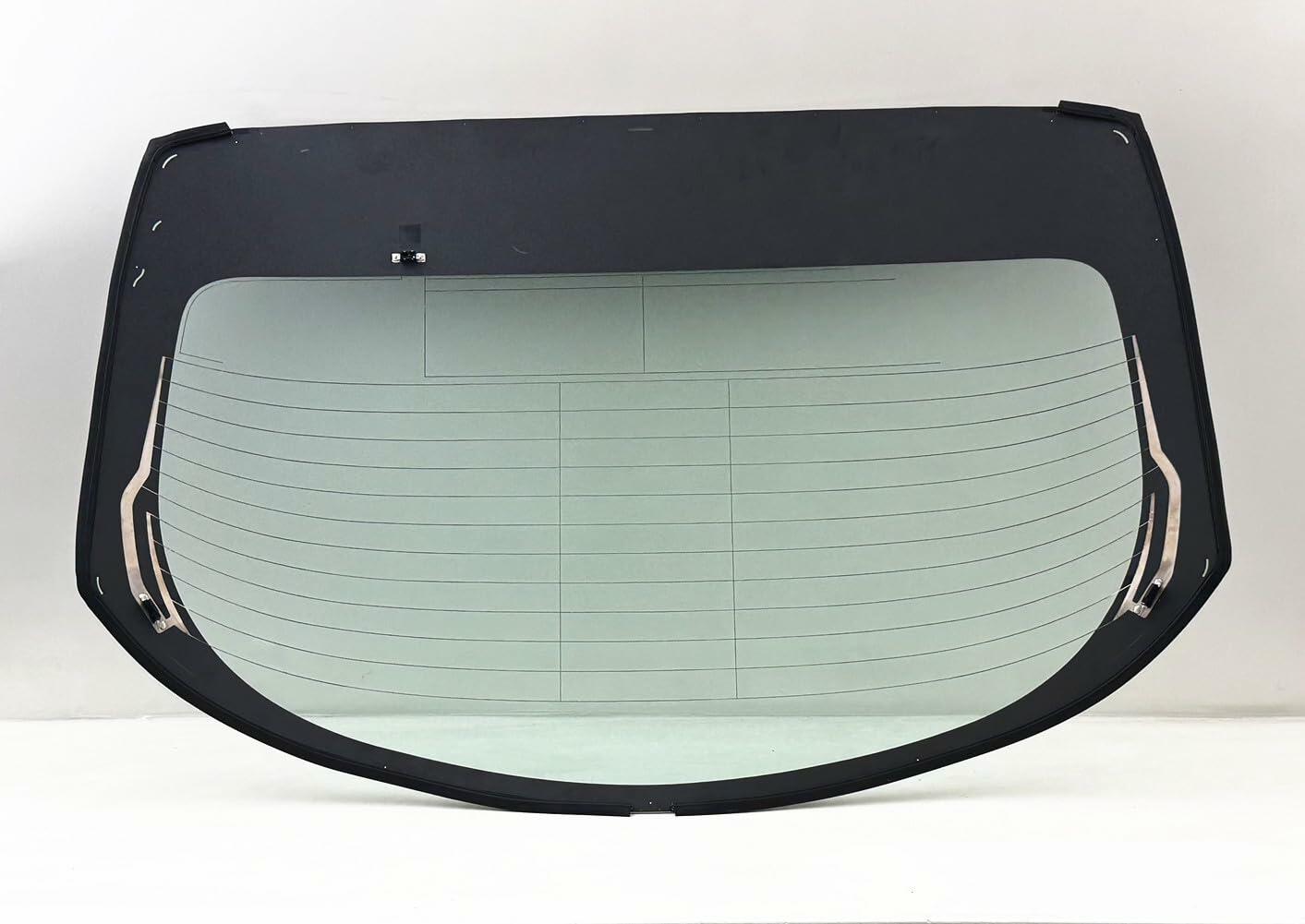 Heated Tempered Rear Back Window Back Glass Compatible with Toyota Prius Prime 2017-2022 Models (Not For Prius, Prius C, or Prius V)