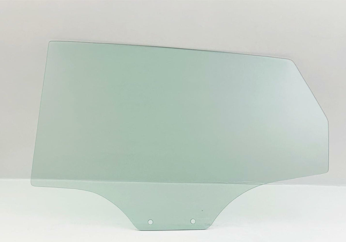 Driver Left Side Rear Door Window Door Glass Compatible with Hyundai Accent Hatchback 2012-2017 Models