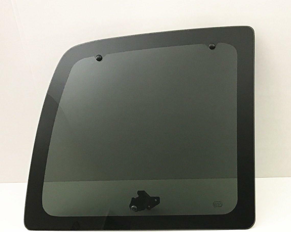 Movable With All Hardware Back Glass Back Window Driver Left Side Compatible with GMC Savana / Chevrolet Express Van 1996-2025 Models