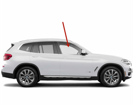 Laminated Pasesnger Right Side Front Door Window Door Glass Compatible with BMW X3 2018-2024 Models