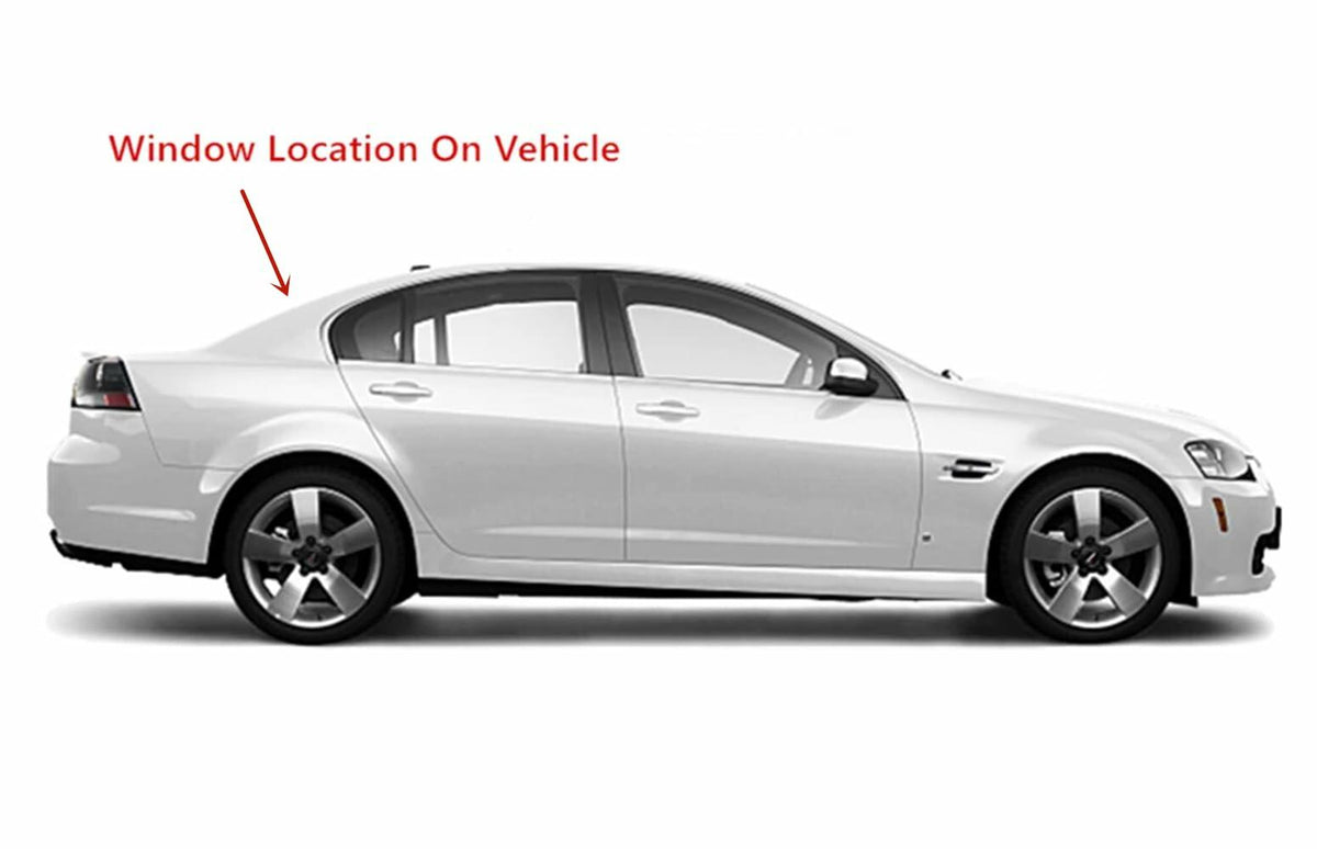Heated Back Window Back Glass Compatible with Pontiac G8 2008-2009 Models
