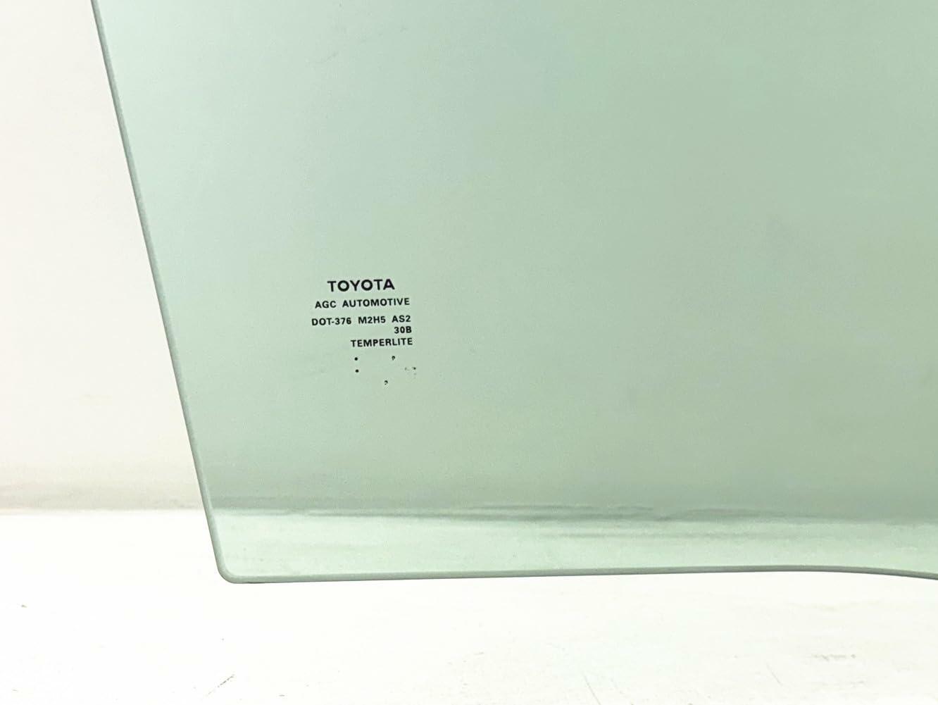 OEM With Aftermarket Attachments Tempered Passenger Right Side Front Door Window Glass Compatible with Toyota Tacoma Pickup 2024-2026 Models