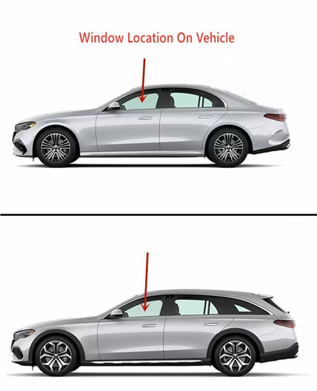 Laminated Driver Left Side Front Door Window Door Glass Compatible with Mercedes Benz E-Class E200 E350 E450 E53AMG 2024-2025 Models