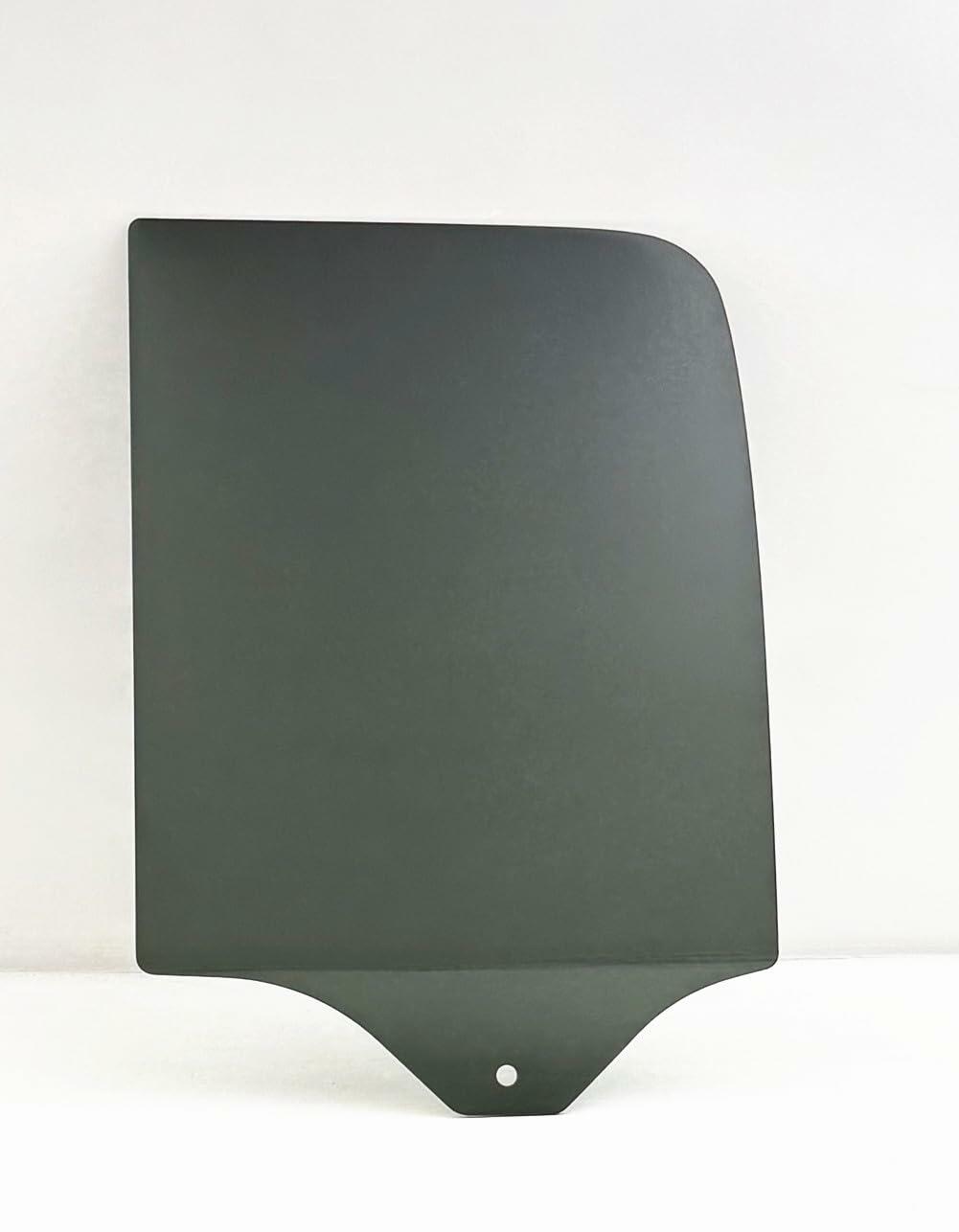 Tempered Driver Left Side Rear Door Window Door Glass Compatible with Ford F150 2021-2025 F250 F350 2023-2025 4-Door Extended/Super Cab Models