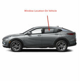 Tempered Driver Left Side Rear Door Window Door Glass Compatible with Buick Envista 2024-2026 Models