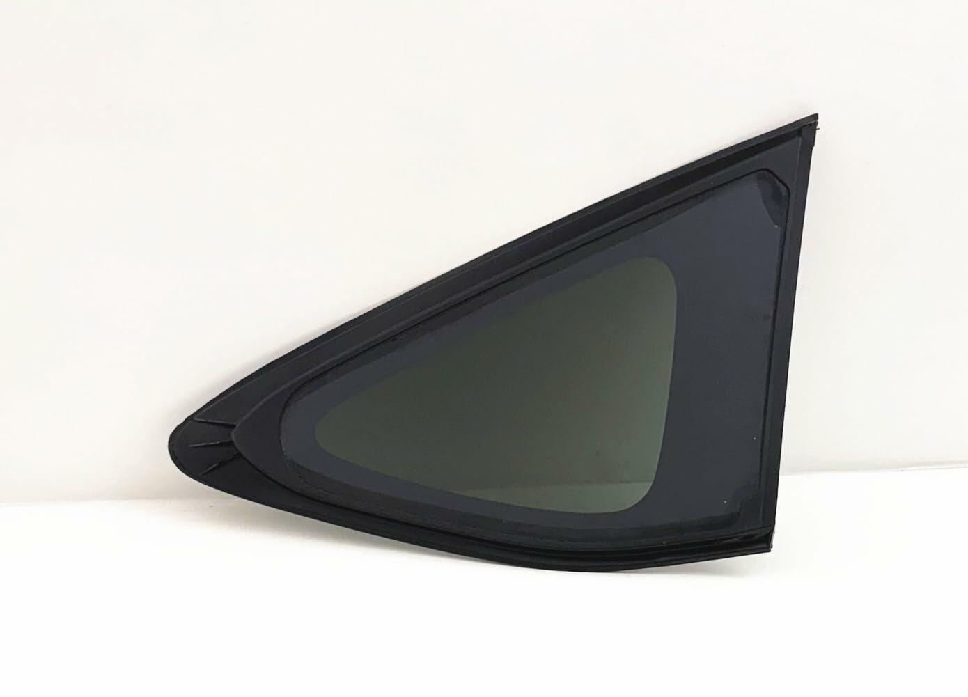 Tempered Driver Left Side Quarter Window Quarter Glass Compatible with Honda CR-V 2012-2016 Models