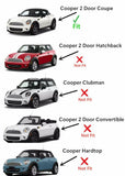 Tempered Driver Left Side Door Window Door Glass Compatible with Mini Cooper 2-Door Coupe 2012-2015 Models