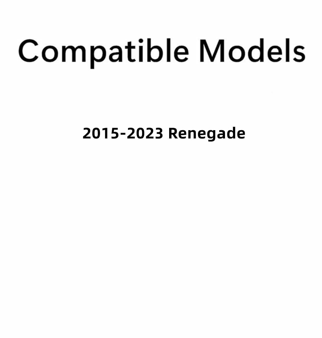 Driver Left Side Quarter Window Quarter Glass Compatible with Jeep Renegade 2015-2023