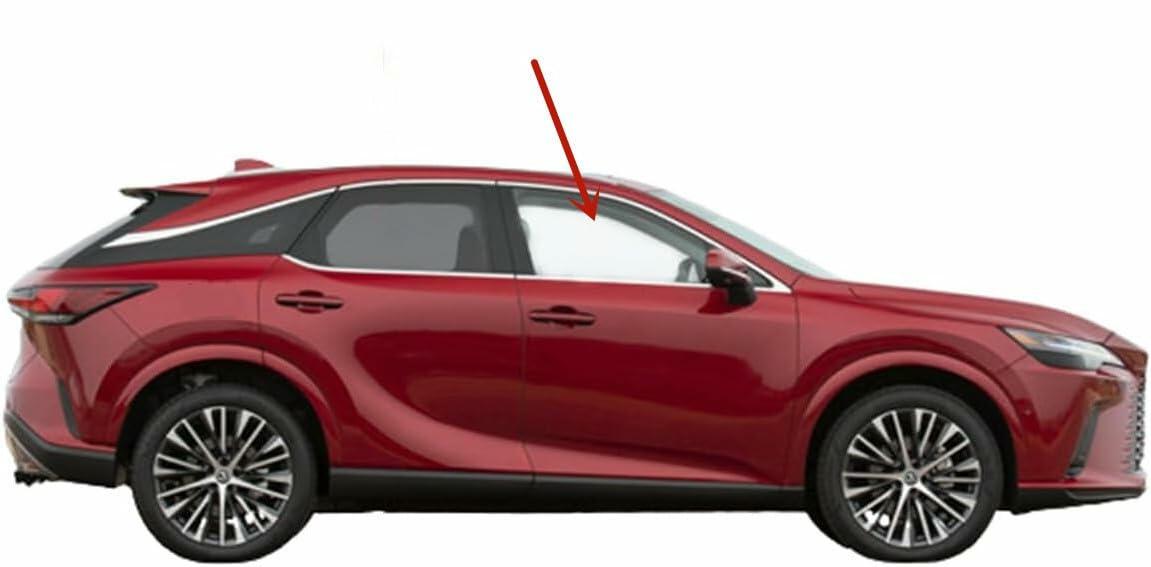Laminated Passenger Right Side Front Door Window Door Glass Compatible with Lexus RX350 RX350h RX450h+ RX500h 2023-2026 Models