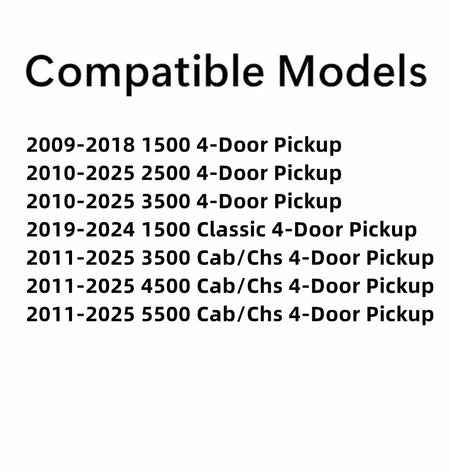 Tempered Privacy Driver Left Side Front Door Window Glass Compatible with Dodge Dodge Ram 1500 2009-2018 &1500 Classic 2019-2024 & 2500 3500 2010-2025 & 3500Cab/Chs 4500 5500 2011-2025 4-Door Models