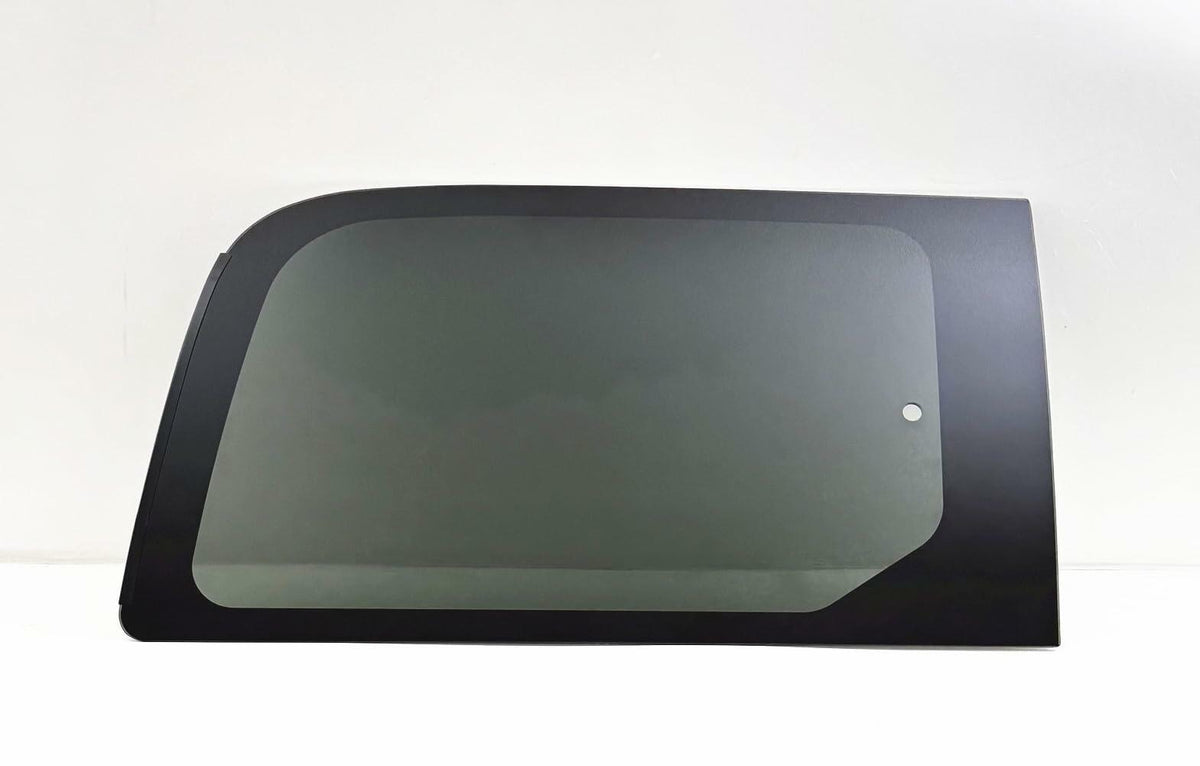 Tempered Movable Driver Left Side Rear Sliding Door Window Glass Compatible with Mercury Villager / Nissan Quest Mini Van 1999-2002 Models