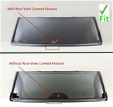 OEM Laminated Black Trim Heated Rear Back Tailgate Window Glass With Digital Rear-View-Cam Feature Compatible with Jeep Wagoneer / Wagoneer L / Grand Wagoneer / Grand Wagoneer L 2022-2025 Models