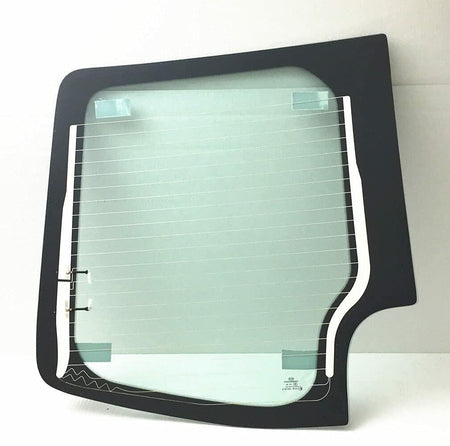 Heated Back Window Back Glass Passenger Right Side Compatible with Freightliner Sprinter/Dodge Sprinter 2007-2018 Models