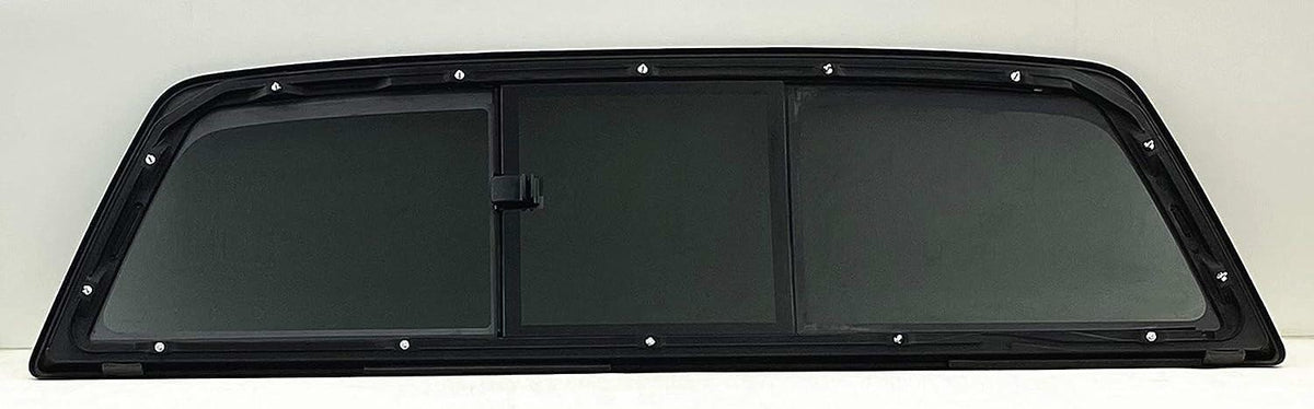Rear Back Manual Slider Window Glass Compatible with Ford F150 2004-2014 Models (Not for F150Heritage)