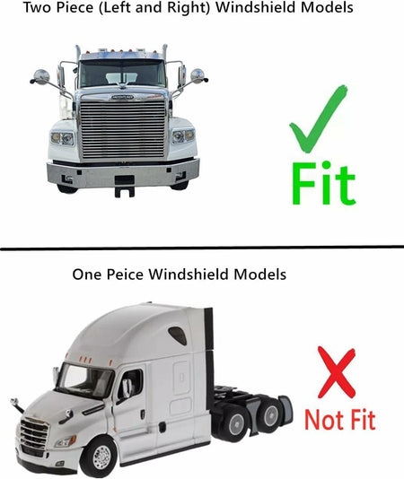 Laminated Passenger Right Side Front Windshield Window Glass Compatible with Freightliner Coronado Columbia Century Class 1996-2018 / 112SD 2012-2022 Models