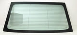 Heated Back Window Back Glass Compatible with Chevrolet Malibu 2004-2007 / Malibu Classic 2008 4 Door Sedan Models (Not For Malibu Maxx)
