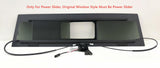 Power Style Back Slider Window Back Glass Compatible with Ford Maverick 2022-2026 Models