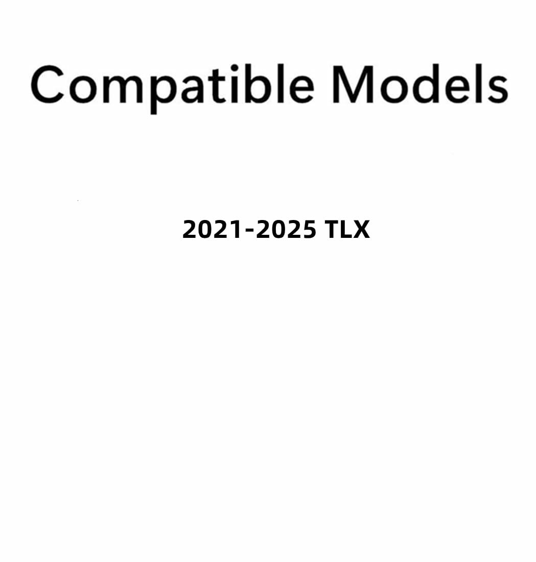 Tempered Passenger Right Side Rear Door Window Door Glass Compatible with Acura TLX 2021-2025 Models